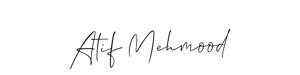 Similarly Allison_Script is the best handwritten signature design. Signature creator online .You can use it as an online autograph creator for name Atif Mehmood. Atif Mehmood signature style 2 images and pictures png