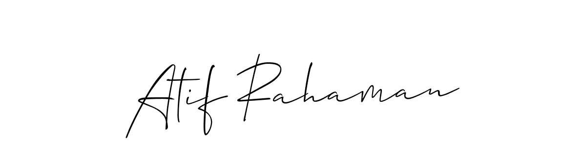 Best and Professional Signature Style for Atif Rahaman. Allison_Script Best Signature Style Collection. Atif Rahaman signature style 2 images and pictures png