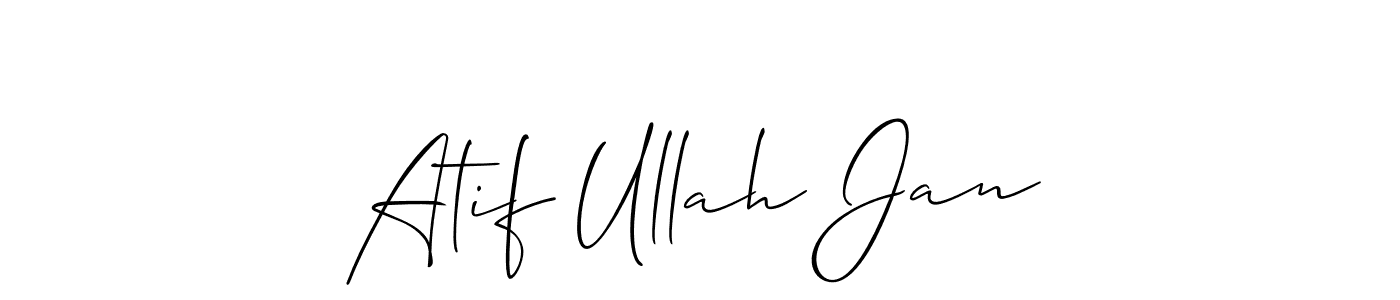 Here are the top 10 professional signature styles for the name Atif Ullah Jan. These are the best autograph styles you can use for your name. Atif Ullah Jan signature style 2 images and pictures png