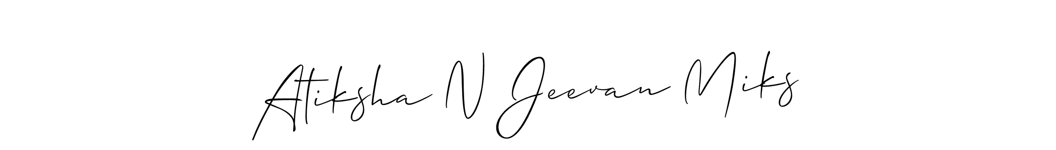 See photos of Atiksha N Jeevan Miks official signature by Spectra . Check more albums & portfolios. Read reviews & check more about Allison_Script font. Atiksha N Jeevan Miks signature style 2 images and pictures png
