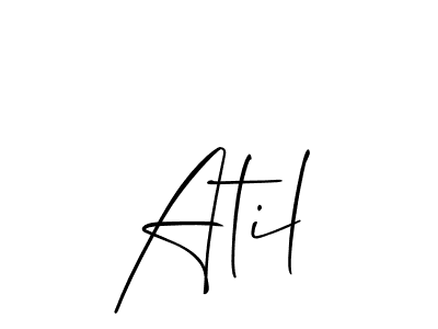 See photos of Atil official signature by Spectra . Check more albums & portfolios. Read reviews & check more about Allison_Script font. Atil signature style 2 images and pictures png