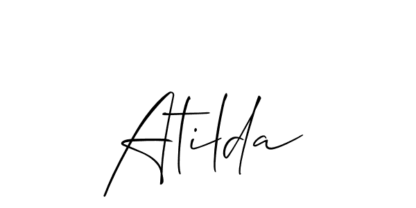 This is the best signature style for the Atilda name. Also you like these signature font (Allison_Script). Mix name signature. Atilda signature style 2 images and pictures png