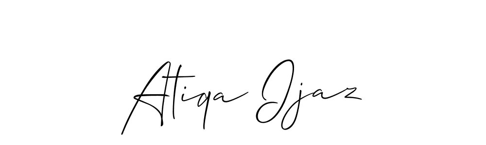 Check out images of Autograph of Atiqa Ijaz name. Actor Atiqa Ijaz Signature Style. Allison_Script is a professional sign style online. Atiqa Ijaz signature style 2 images and pictures png