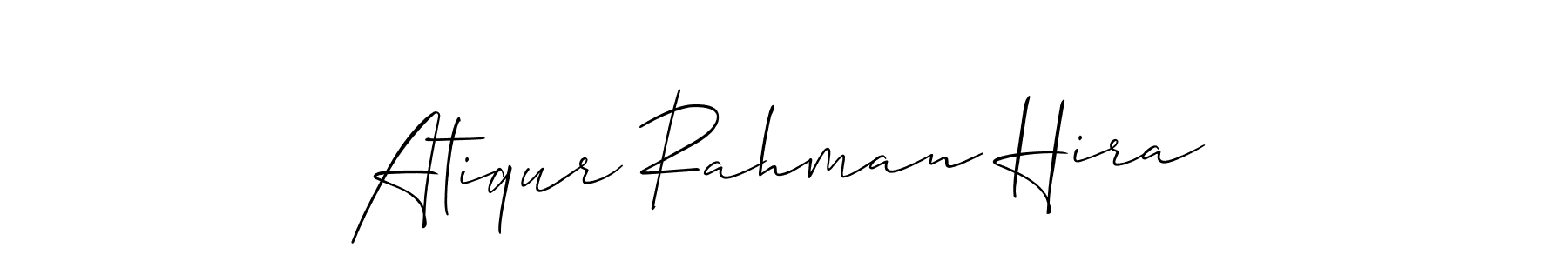 Once you've used our free online signature maker to create your best signature Allison_Script style, it's time to enjoy all of the benefits that Atiqur Rahman Hira name signing documents. Atiqur Rahman Hira signature style 2 images and pictures png