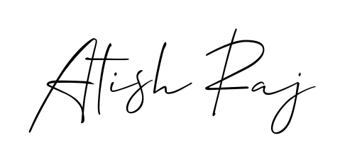 Elevate your brand with a stunning Atish Raj eSignature. The Allison_Script style provides a balanced, flowing aesthetic for everyday signing. Atish Raj signature style 2 images and pictures png