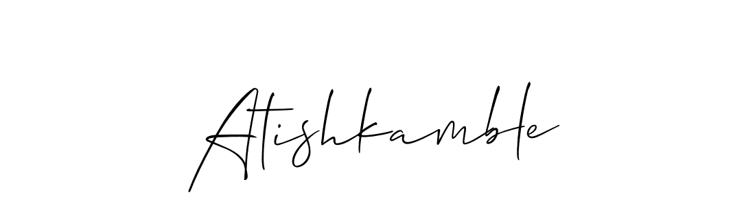 Best and Professional Signature Style for Atishkamble. Allison_Script Best Signature Style Collection. Atishkamble signature style 2 images and pictures png
