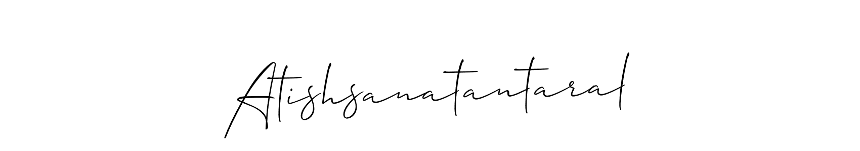Check out images of Autograph of Atishsanatantaral name. Actor Atishsanatantaral Signature Style. Allison_Script is a professional sign style online. Atishsanatantaral signature style 2 images and pictures png