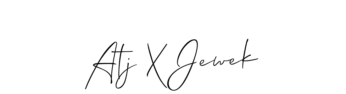 Here are the top 10 professional signature styles for the name Atj X Jewek. These are the best autograph styles you can use for your name. Atj X Jewek signature style 2 images and pictures png