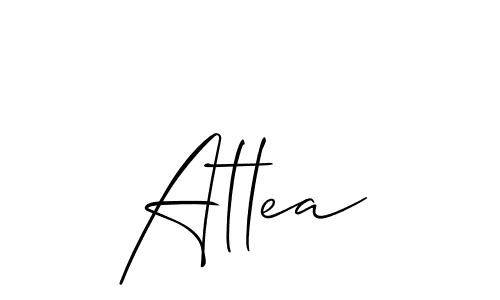 Best and Professional Signature Style for Atlea. Allison_Script Best Signature Style Collection. Atlea signature style 2 images and pictures png