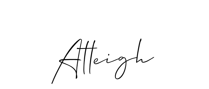 Here are the top 10 professional signature styles for the name Atleigh. These are the best autograph styles you can use for your name. Atleigh signature style 2 images and pictures png