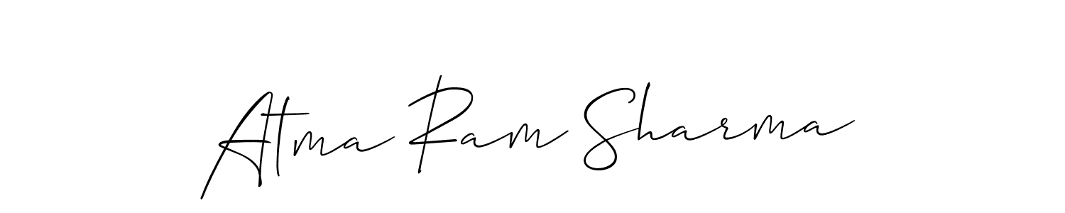 if you are searching for the best signature style for your name Atma Ram Sharma. so please give up your signature search. here we have designed multiple signature styles  using Allison_Script. Atma Ram Sharma signature style 2 images and pictures png