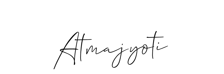 Similarly Allison_Script is the best handwritten signature design. Signature creator online .You can use it as an online autograph creator for name Atmajyoti. Atmajyoti signature style 2 images and pictures png