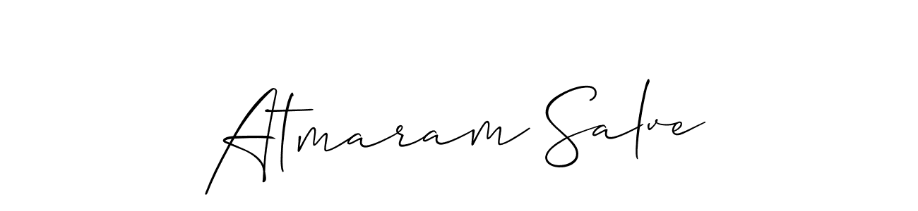 Make a beautiful signature design for name Atmaram Salve. Use this online signature maker to create a handwritten signature for free. Atmaram Salve signature style 2 images and pictures png