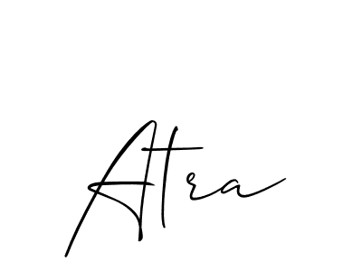 Make a beautiful signature design for name Atra. Use this online signature maker to create a handwritten signature for free. Atra signature style 2 images and pictures png