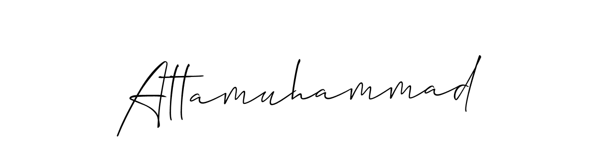 Check out images of Autograph of Attamuhammad name. Actor Attamuhammad Signature Style. Allison_Script is a professional sign style online. Attamuhammad signature style 2 images and pictures png