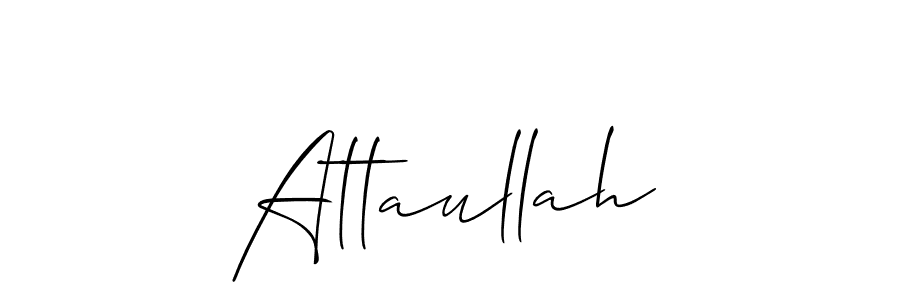 if you are searching for the best signature style for your name Attaullah. so please give up your signature search. here we have designed multiple signature styles  using Allison_Script. Attaullah signature style 2 images and pictures png