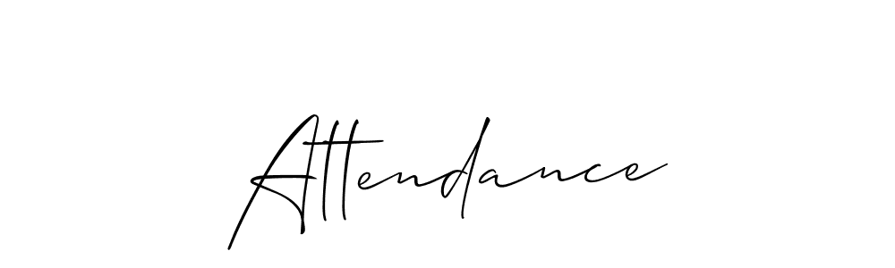Make a beautiful signature design for name Attendance. Use this online signature maker to create a handwritten signature for free. Attendance signature style 2 images and pictures png