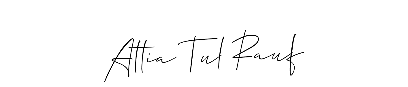 See photos of Attia Tul Rauf official signature by Spectra . Check more albums & portfolios. Read reviews & check more about Allison_Script font. Attia Tul Rauf signature style 2 images and pictures png