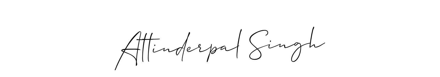 Similarly Allison_Script is the best handwritten signature design. Signature creator online .You can use it as an online autograph creator for name Attinderpal Singh. Attinderpal Singh signature style 2 images and pictures png