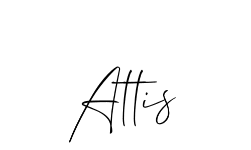 Attis stylish signature style. Best Handwritten Sign (Allison_Script) for my name. Handwritten Signature Collection Ideas for my name Attis. Attis signature style 2 images and pictures png