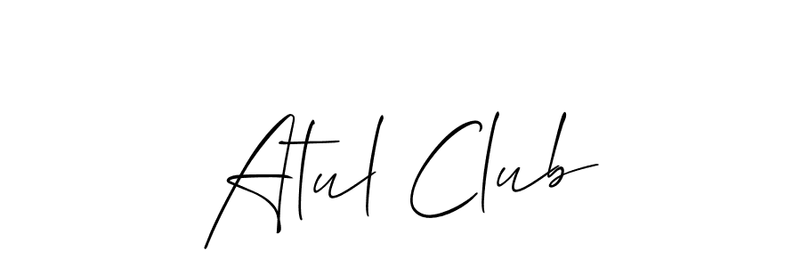See photos of Atul Club official signature by Spectra . Check more albums & portfolios. Read reviews & check more about Allison_Script font. Atul Club signature style 2 images and pictures png
