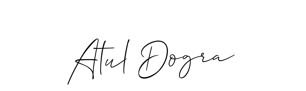 Make a beautiful signature design for name Atul Dogra. Use this online signature maker to create a handwritten signature for free. Atul Dogra signature style 2 images and pictures png