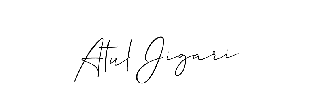 Check out images of Autograph of Atul Jigari name. Actor Atul Jigari Signature Style. Allison_Script is a professional sign style online. Atul Jigari signature style 2 images and pictures png