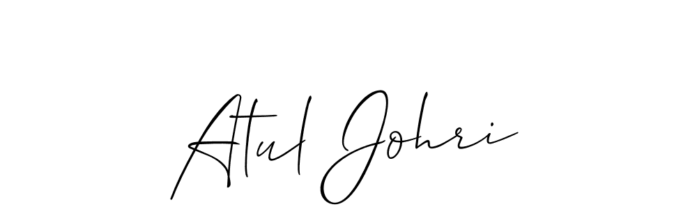 You can use this online signature creator to create a handwritten signature for the name Atul Johri. This is the best online autograph maker. Atul Johri signature style 2 images and pictures png