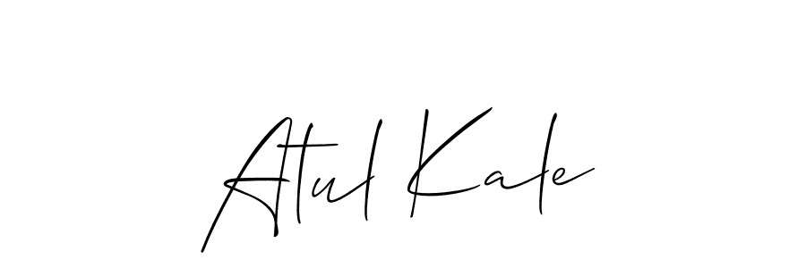 Once you've used our free online signature maker to create your best signature Allison_Script style, it's time to enjoy all of the benefits that Atul Kale name signing documents. Atul Kale signature style 2 images and pictures png