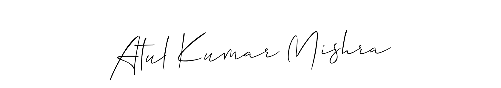 Once you've used our free online signature maker to create your best signature Allison_Script style, it's time to enjoy all of the benefits that Atul Kumar Mishra name signing documents. Atul Kumar Mishra signature style 2 images and pictures png