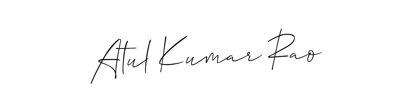 You can use this online signature creator to create a handwritten signature for the name Atul Kumar Rao. This is the best online autograph maker. Atul Kumar Rao signature style 2 images and pictures png