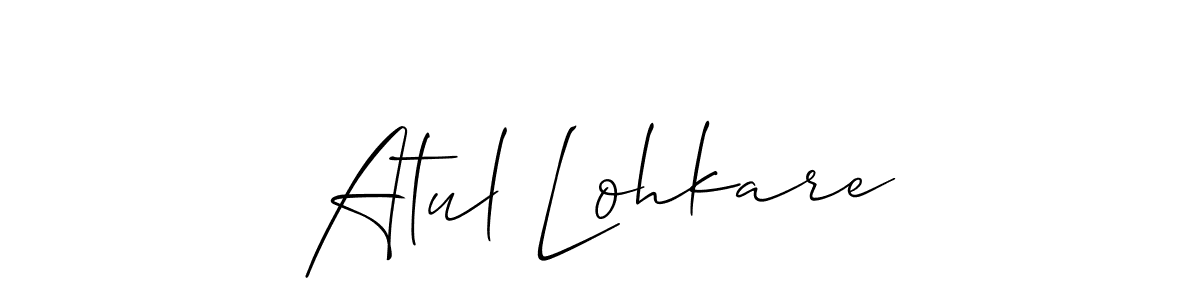 Check out images of Autograph of Atul Lohkare name. Actor Atul Lohkare Signature Style. Allison_Script is a professional sign style online. Atul Lohkare signature style 2 images and pictures png