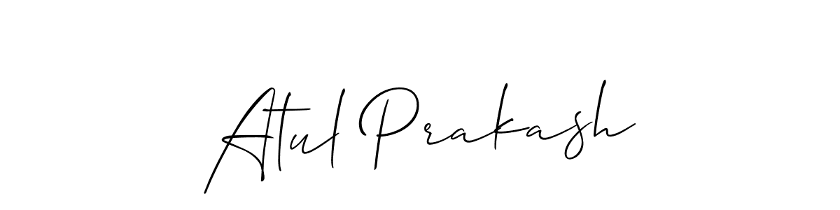 The best way (Allison_Script) to make a short signature is to pick only two or three words in your name. The name Atul Prakash include a total of six letters. For converting this name. Atul Prakash signature style 2 images and pictures png