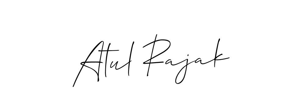 Check out images of Autograph of Atul Rajak name. Actor Atul Rajak Signature Style. Allison_Script is a professional sign style online. Atul Rajak signature style 2 images and pictures png