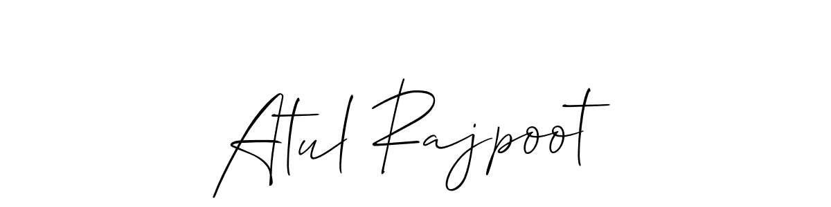 Make a beautiful signature design for name Atul Rajpoot. Use this online signature maker to create a handwritten signature for free. Atul Rajpoot signature style 2 images and pictures png