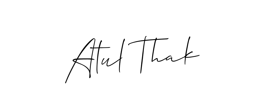 See photos of Atul Thak official signature by Spectra . Check more albums & portfolios. Read reviews & check more about Allison_Script font. Atul Thak signature style 2 images and pictures png