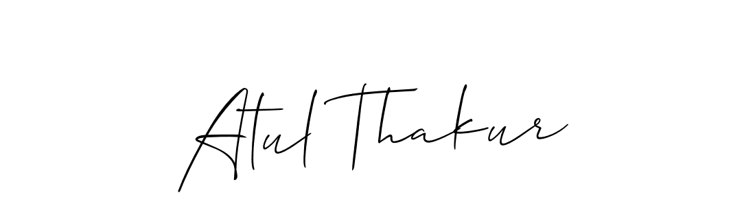 Also You can easily find your signature by using the search form. We will create Atul Thakur name handwritten signature images for you free of cost using Allison_Script sign style. Atul Thakur signature style 2 images and pictures png