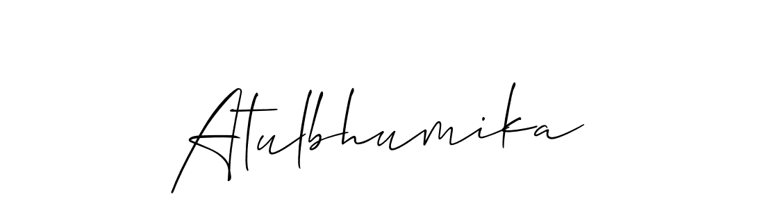 Here are the top 10 professional signature styles for the name Atulbhumika. These are the best autograph styles you can use for your name. Atulbhumika signature style 2 images and pictures png