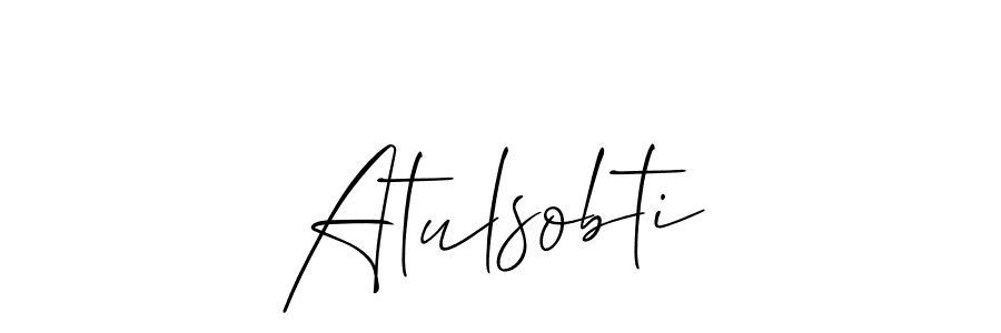 You can use this online signature creator to create a handwritten signature for the name Atulsobti. This is the best online autograph maker. Atulsobti signature style 2 images and pictures png