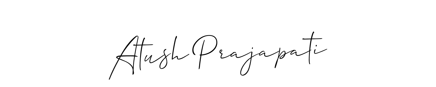 You can use this online signature creator to create a handwritten signature for the name Atush Prajapati. This is the best online autograph maker. Atush Prajapati signature style 2 images and pictures png