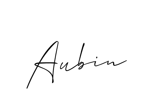 How to make Aubin name signature. Use Allison_Script style for creating short signs online. This is the latest handwritten sign. Aubin signature style 2 images and pictures png