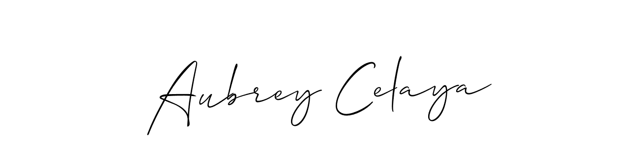 if you are searching for the best signature style for your name Aubrey Celaya. so please give up your signature search. here we have designed multiple signature styles  using Allison_Script. Aubrey Celaya signature style 2 images and pictures png