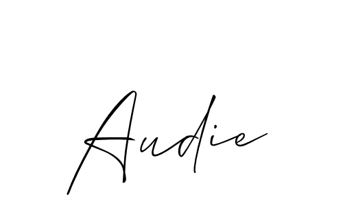 How to Draw Audie signature style? Allison_Script is a latest design signature styles for name Audie. Audie signature style 2 images and pictures png