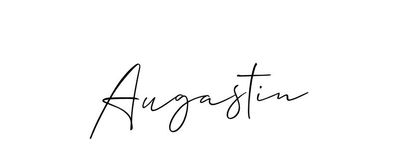 How to make Augastin name signature. Use Allison_Script style for creating short signs online. This is the latest handwritten sign. Augastin signature style 2 images and pictures png