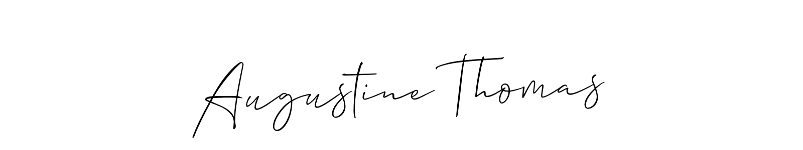 Make a beautiful signature design for name Augustine Thomas. Use this online signature maker to create a handwritten signature for free. Augustine Thomas signature style 2 images and pictures png