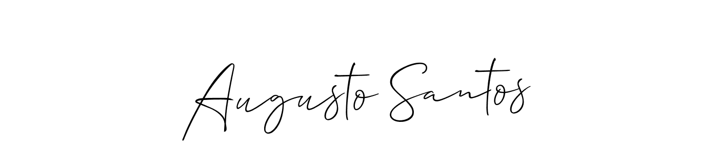 How to Draw Augusto Santos signature style? Allison_Script is a latest design signature styles for name Augusto Santos. Augusto Santos signature style 2 images and pictures png