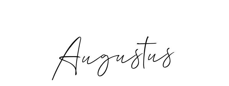 Make a short Augustus signature style. Manage your documents anywhere anytime using Allison_Script. Create and add eSignatures, submit forms, share and send files easily. Augustus signature style 2 images and pictures png