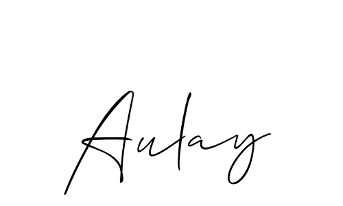 if you are searching for the best signature style for your name Aulay. so please give up your signature search. here we have designed multiple signature styles  using Allison_Script. Aulay signature style 2 images and pictures png