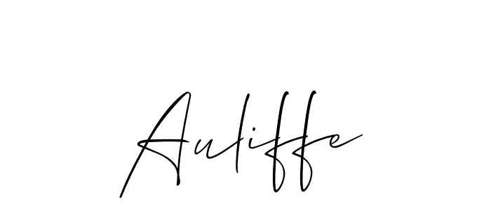 Also You can easily find your signature by using the search form. We will create Auliffe name handwritten signature images for you free of cost using Allison_Script sign style. Auliffe signature style 2 images and pictures png