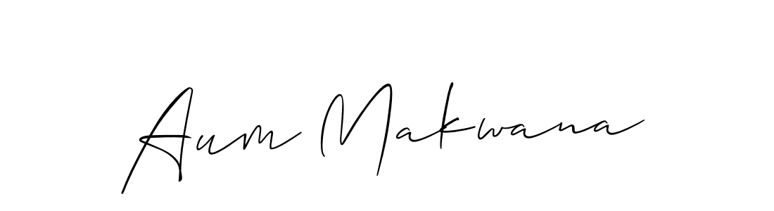 Make a beautiful signature design for name Aum Makwana. Use this online signature maker to create a handwritten signature for free. Aum Makwana signature style 2 images and pictures png